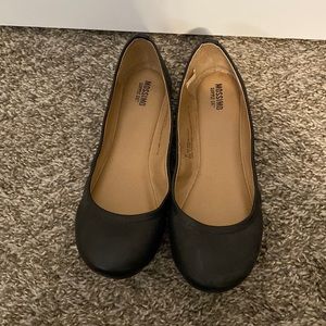 Mossimo supply co 8.5 black flats